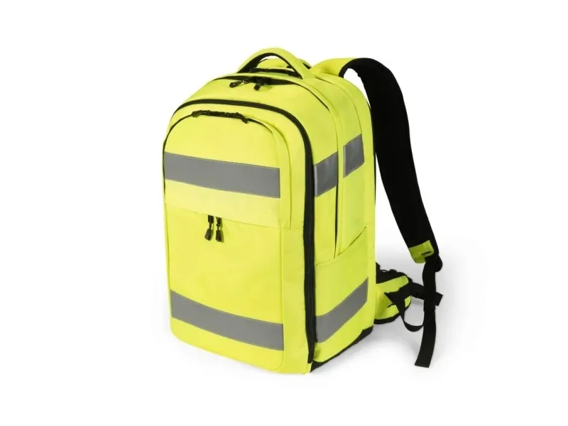 DICOTA Hi-Vis - Rygsæk - 32-38 liter - termoplastisk polyuretan (TPU), 600D RPET - gul