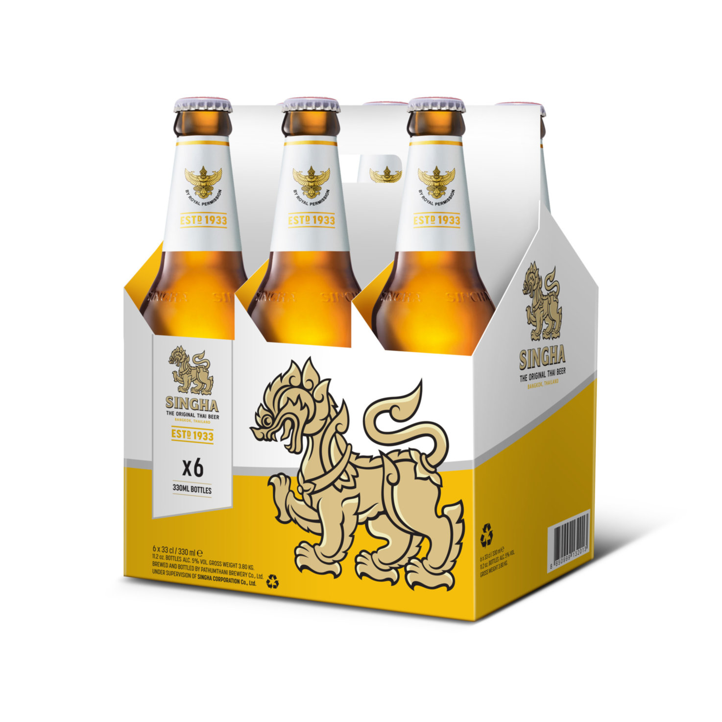 Singha Bier 6x33cl -198cl