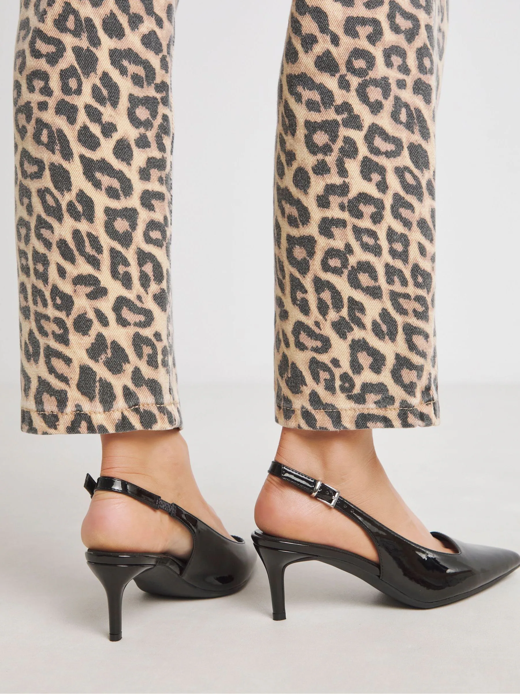Zwart - Simply Be Slingback Court Shoes