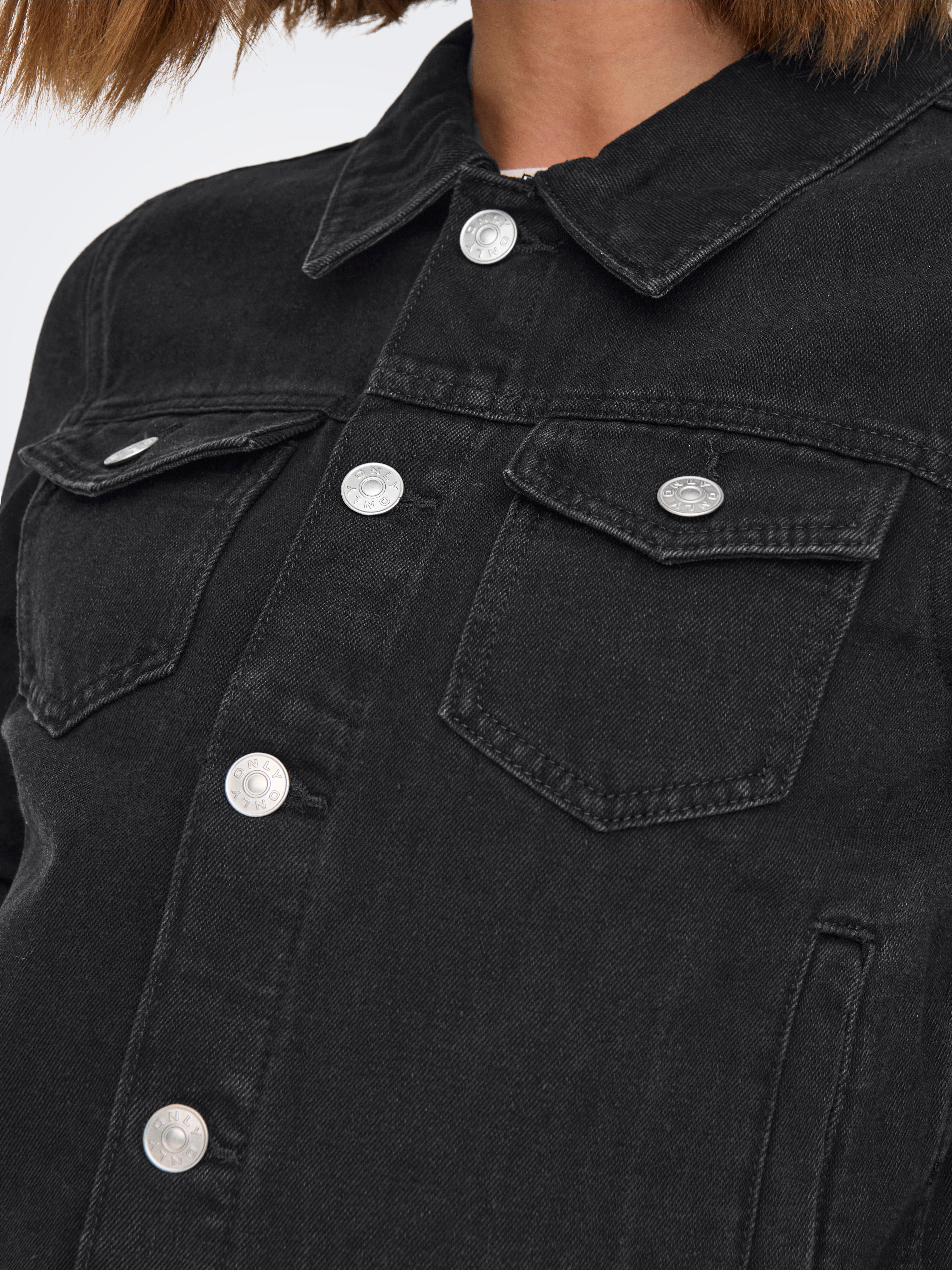 ONLRILLO Jeansjacke Black Denim