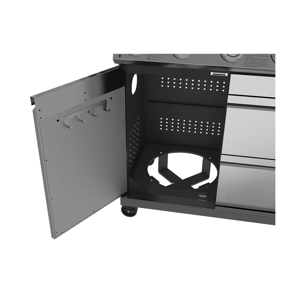 Gasgrill Expert 6 Brenner Edelstahl