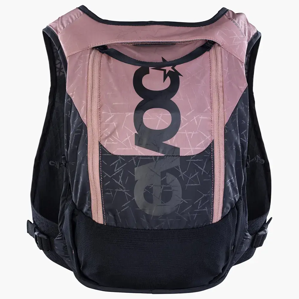 Evoc Hydro Pro 6L + 1.5L Bladder Hardloop Drinkrugzak Zwart/Roze