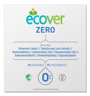 Ecover Zero All-In-One Vaatwastabletten 25TB