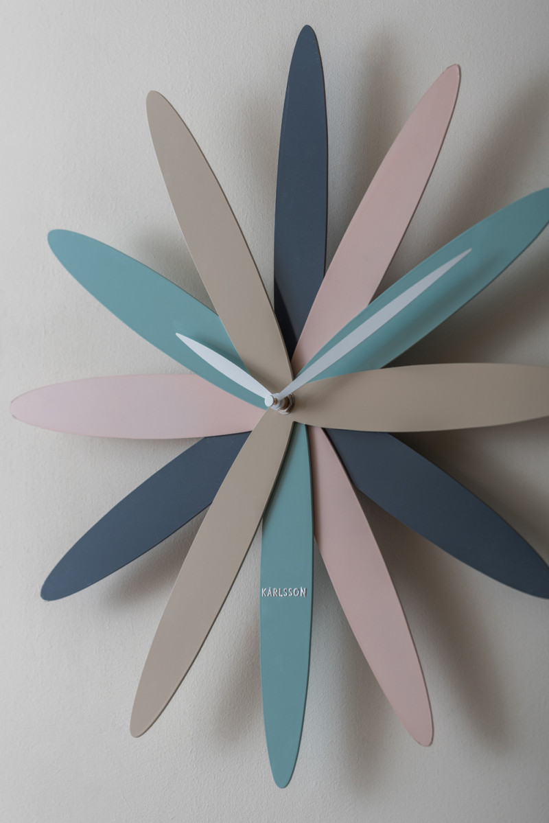Wall Clock Bloom KA5945MC Multicolor