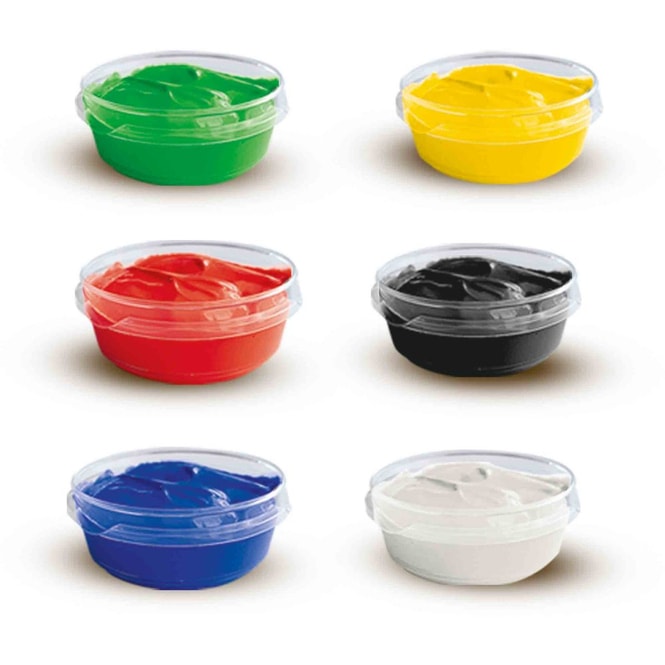 SES-Creativ - Plakatfarben 6 Farben je 45 ml