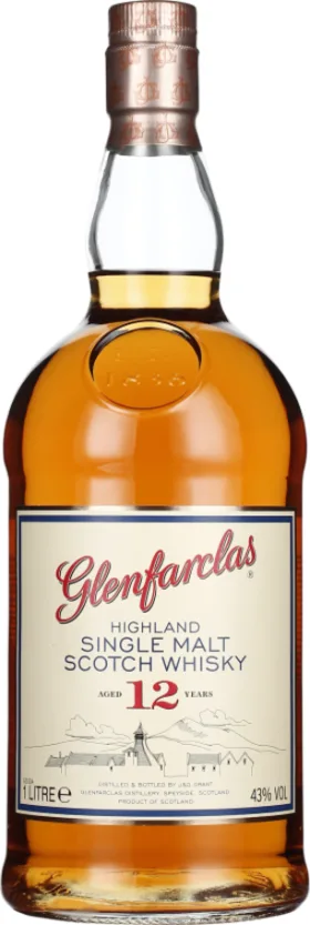 GLENFARCLAS 12 YEARS SINGLE MALT 1LTR