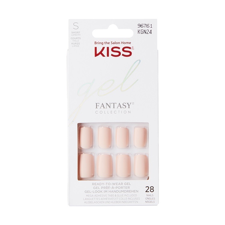 Kiss Gel Fantasy Nails Kort 1st