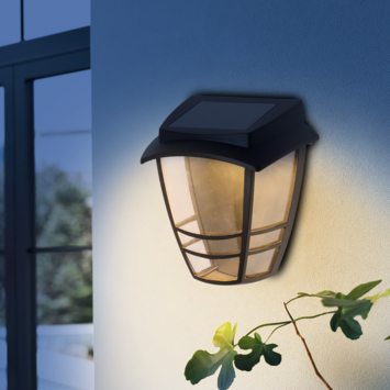 solar wandlamp Vigo 90 lumen 3000K met dag/nacht sensor