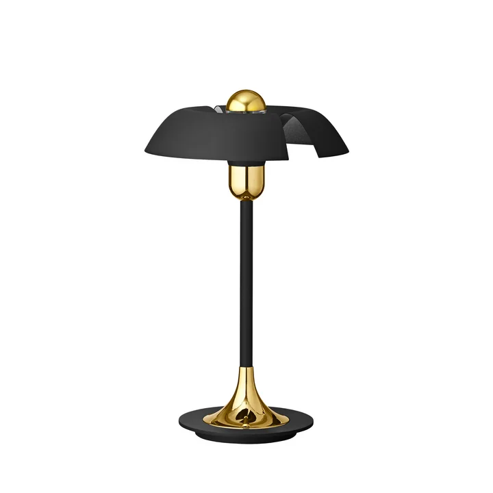 AYTM - Cycnus Tischleuchte, Ø 30 x H 46,5 cm, schwarz / gold