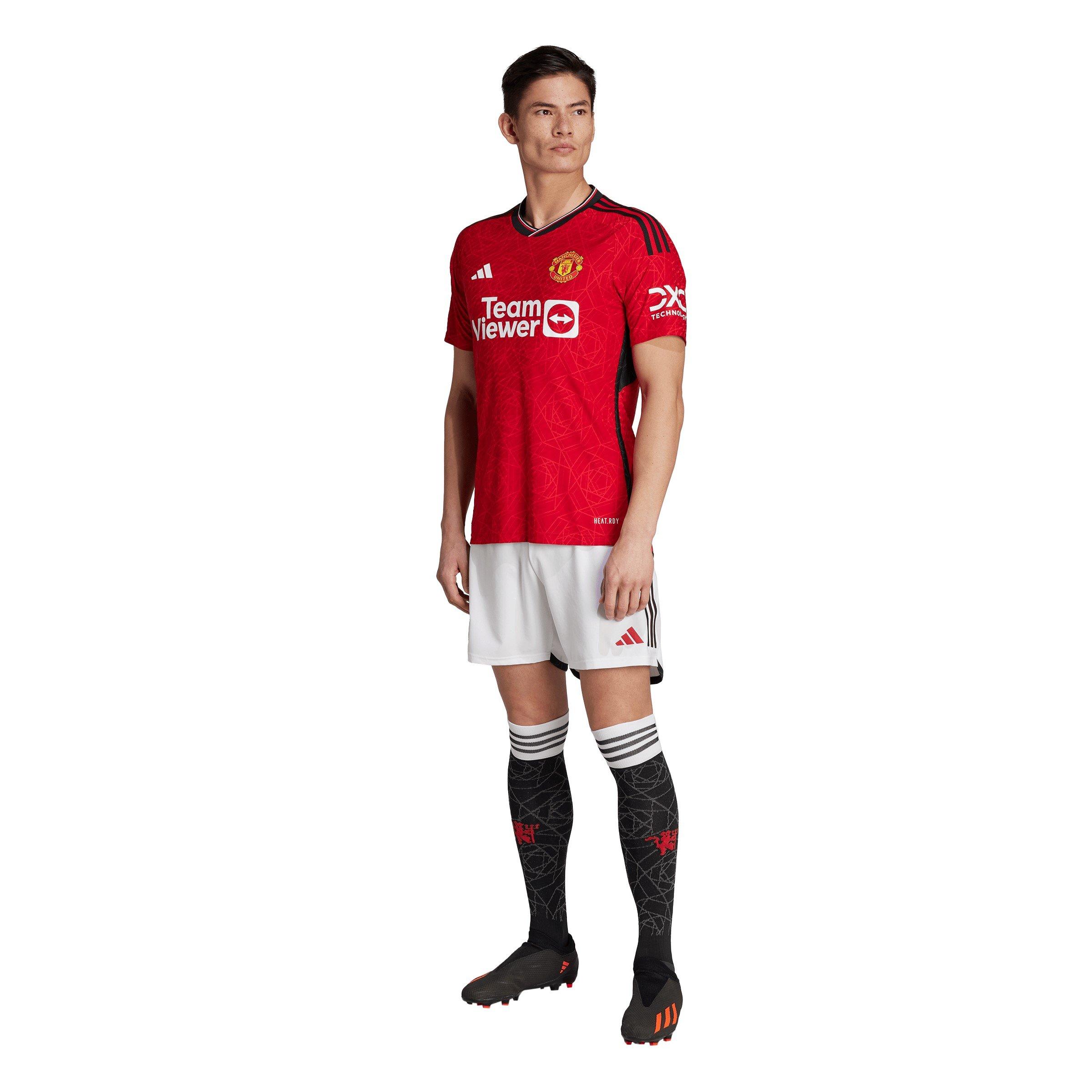 adidas Manchester United Authentic Home Shirt 2023 2024 Adults