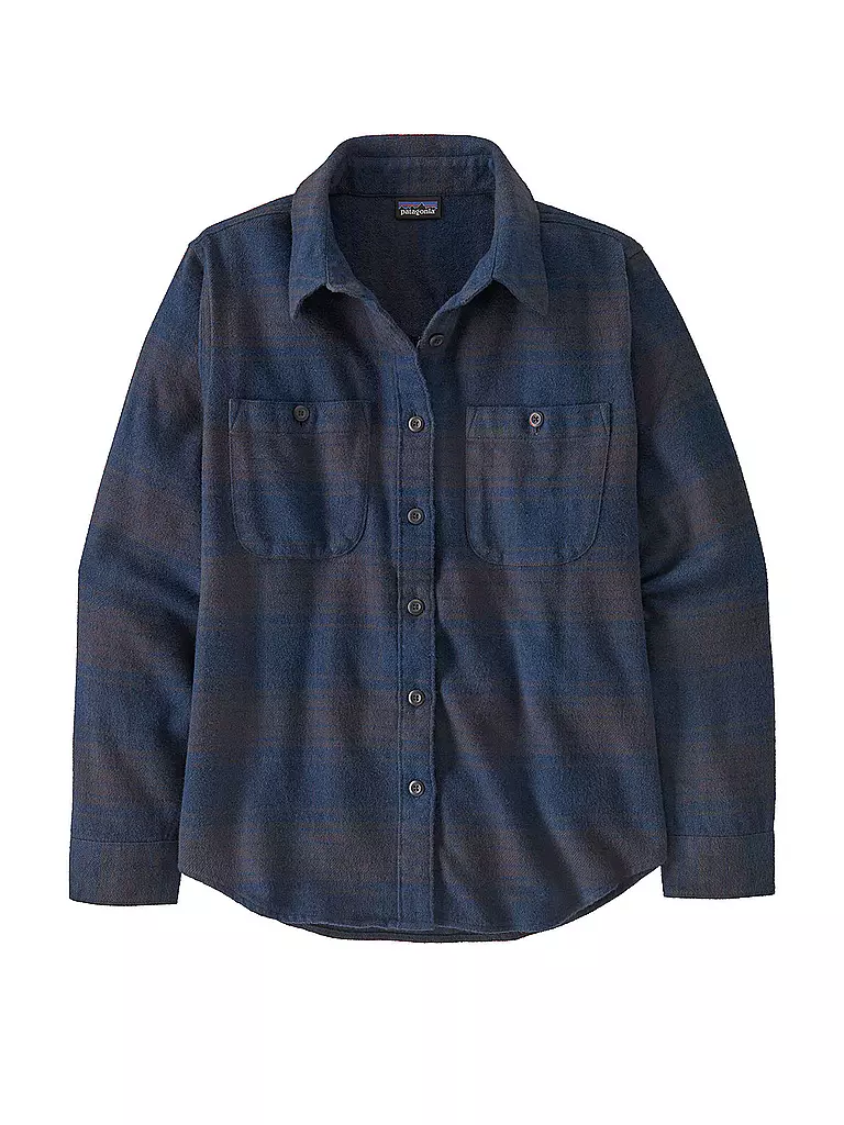 PATAGONIA Hemdbluse FJORD FLANNEL dunkelblau