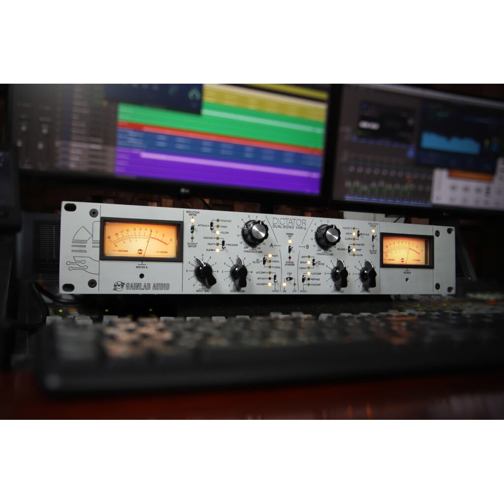 Gainlab Audio GLA-TC2 Dictator M dual mono variable-mu compressor