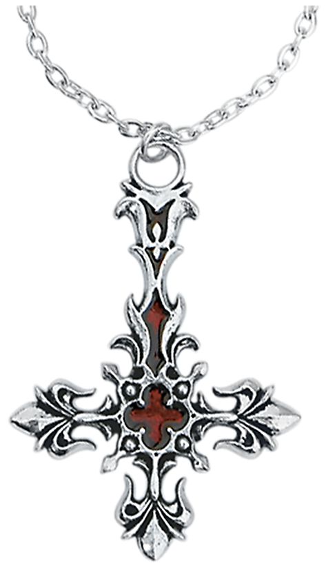 St. Lucifer's - Croix Rouge Sang | Alchemy Gothic Collier