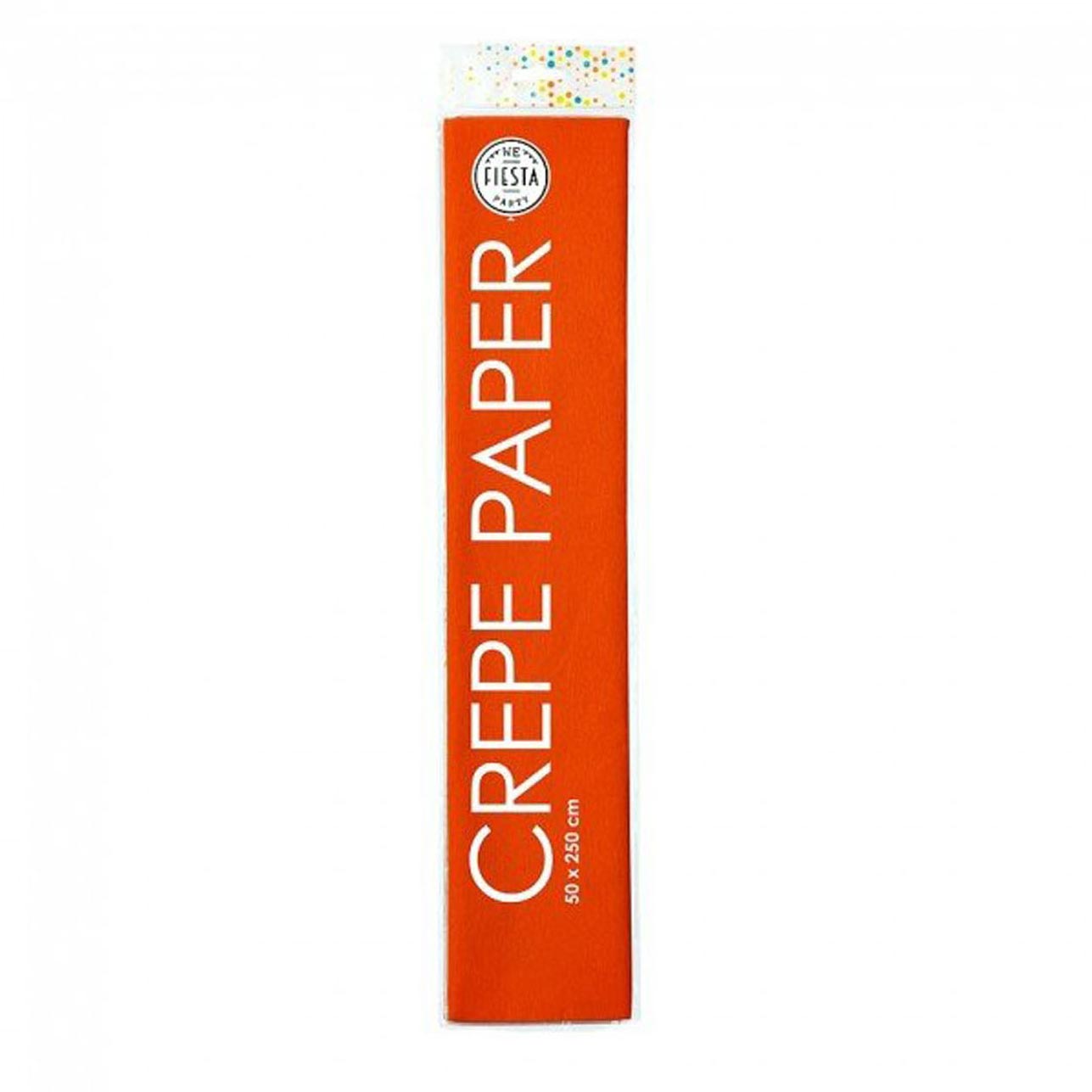 Crepepapier Oranje, 50x250cm