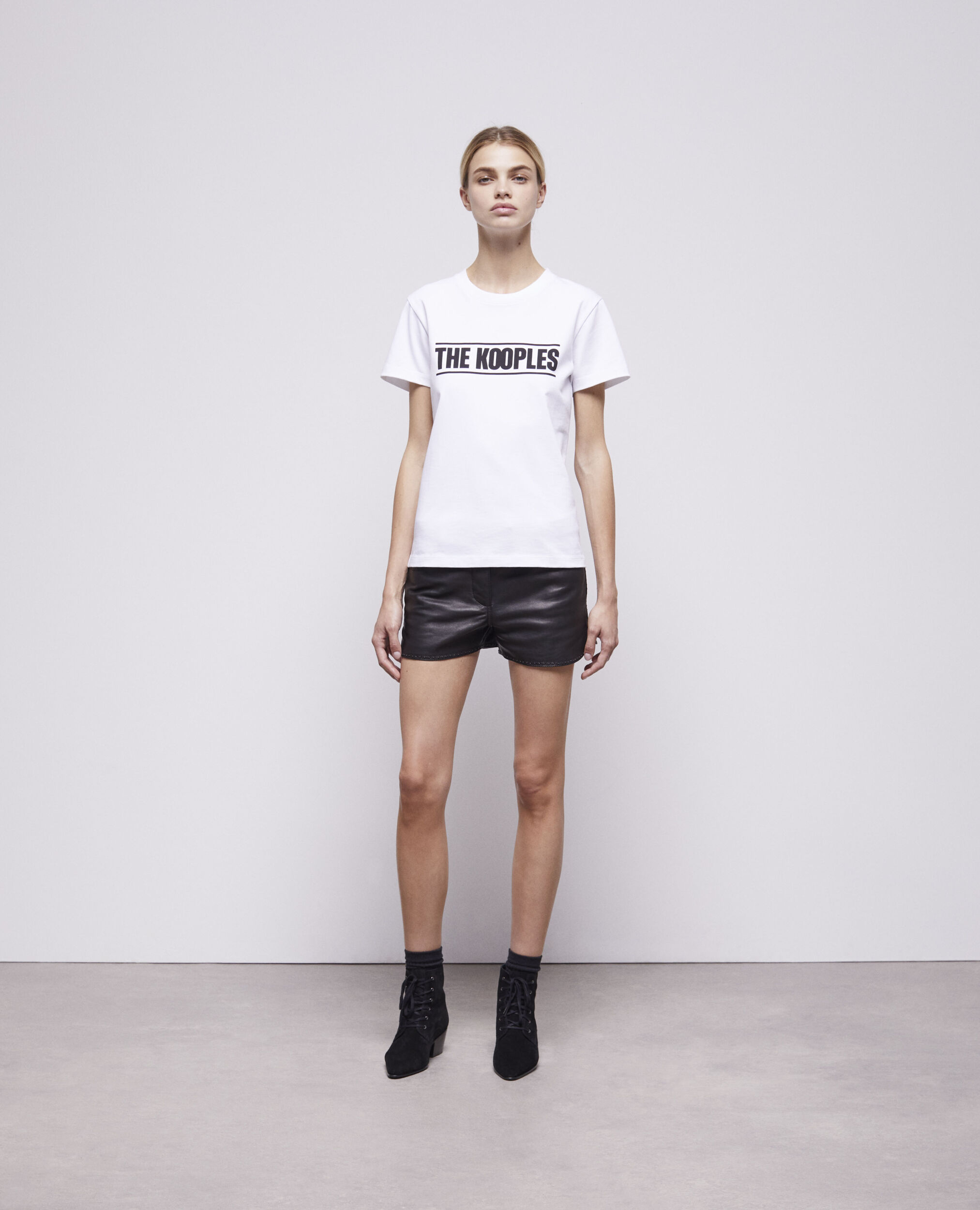 T-shirt logo The Kooples blanc