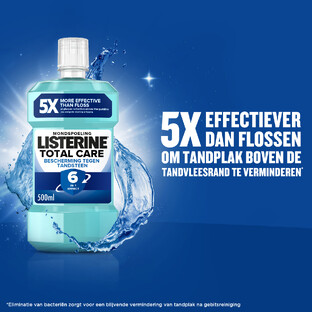 Listerine Total Care Bescherming Tegen Tandsteen 500ML