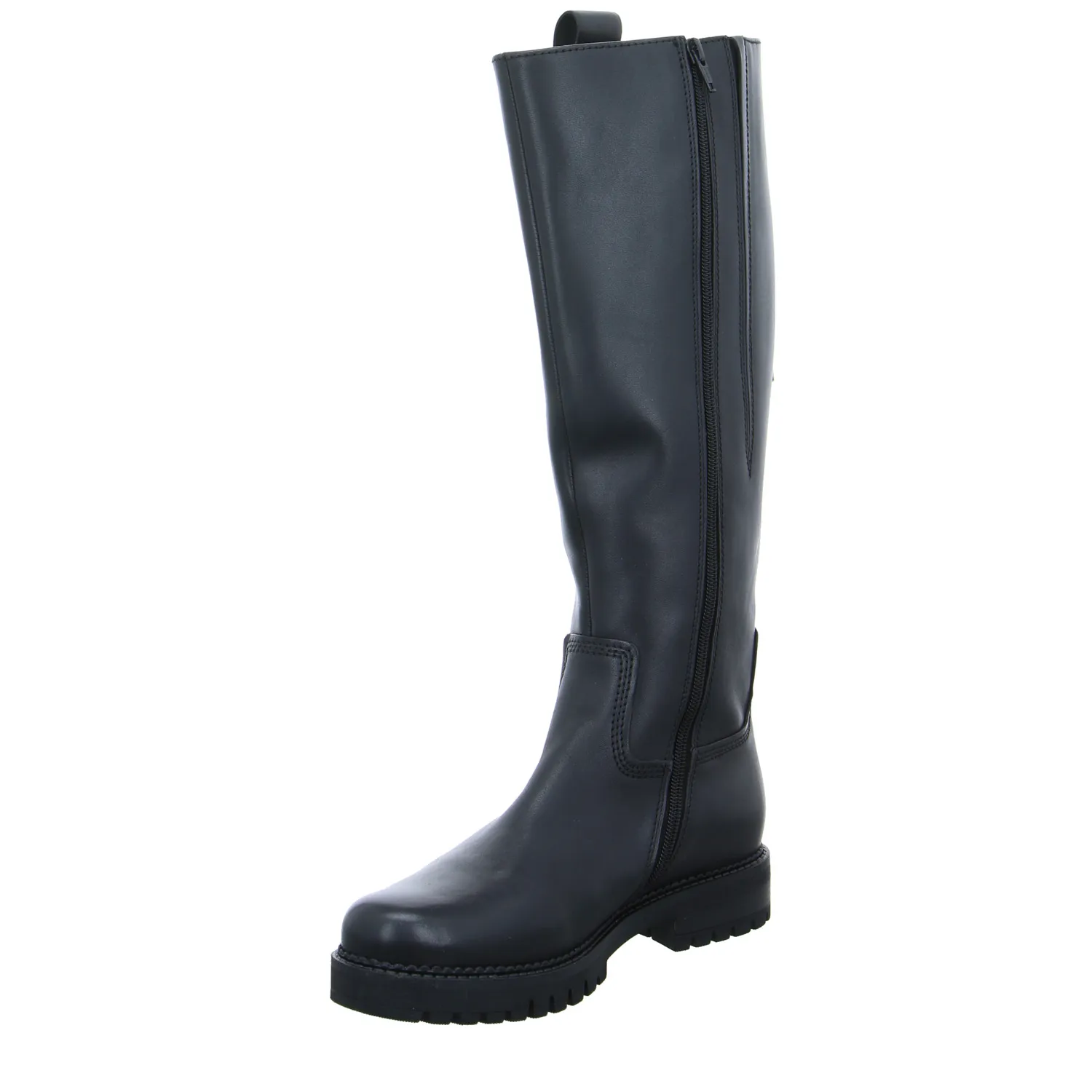 GABOR Stiefel Schwarz Leder