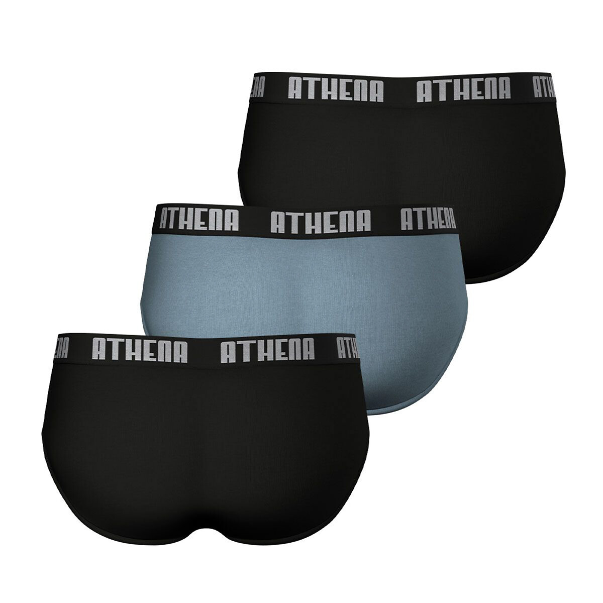 ATHENA<br>Conjunto de 3 cuecas Cor básica
