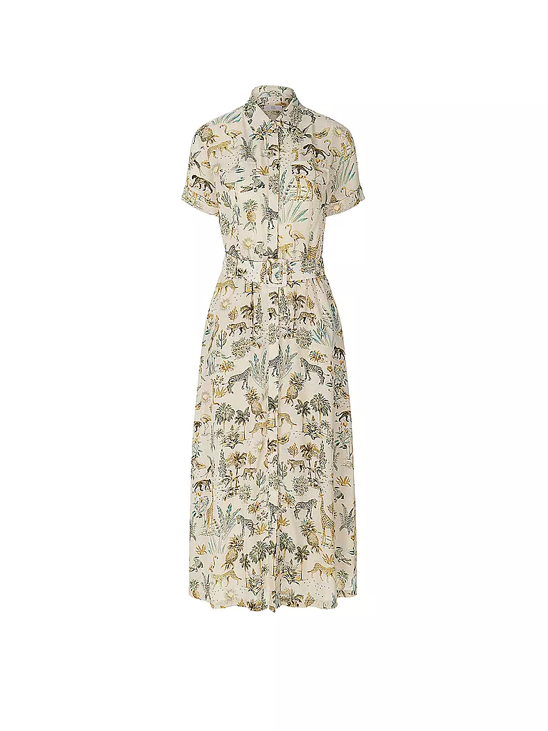 RIANI Hemdblusenkleid creme