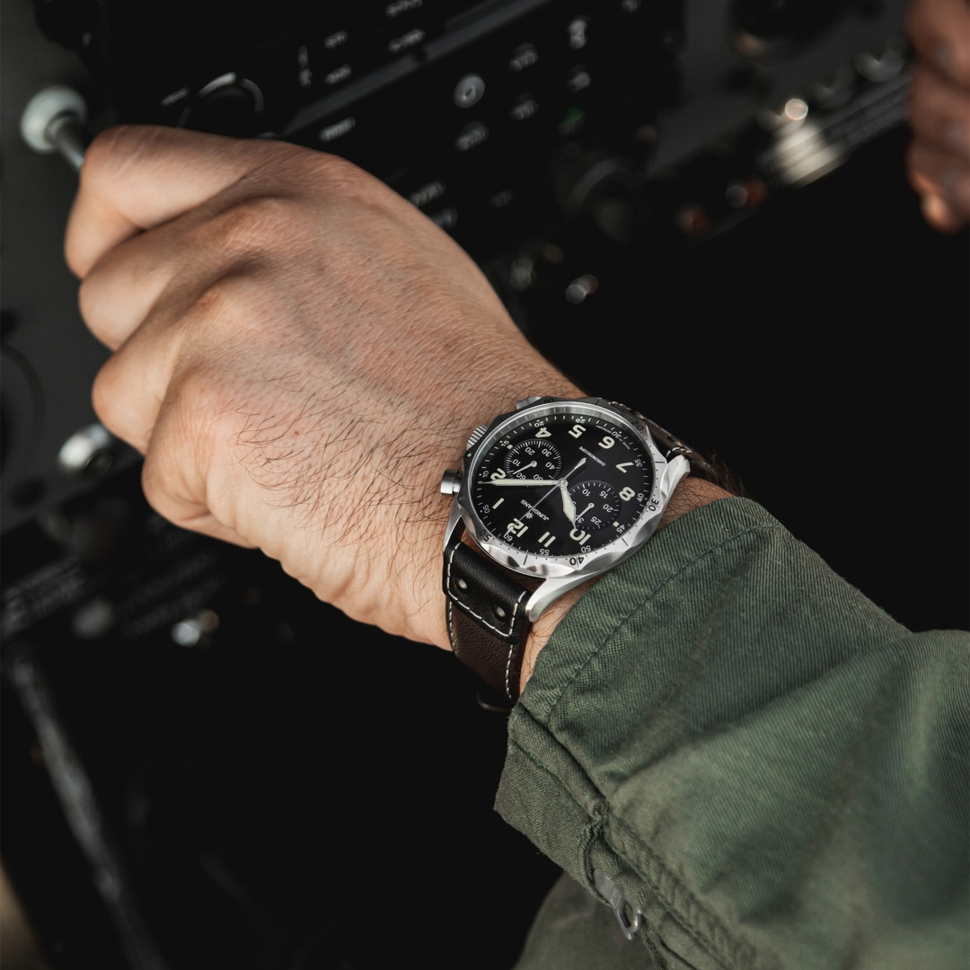 Junghans Meister Pilot Chronoscope Automatik