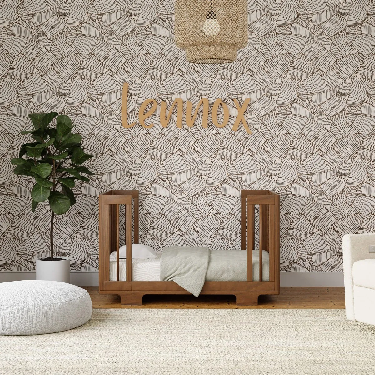 Babyletto Couchette Convertible 8 en 1 Yuzu - Noyer
