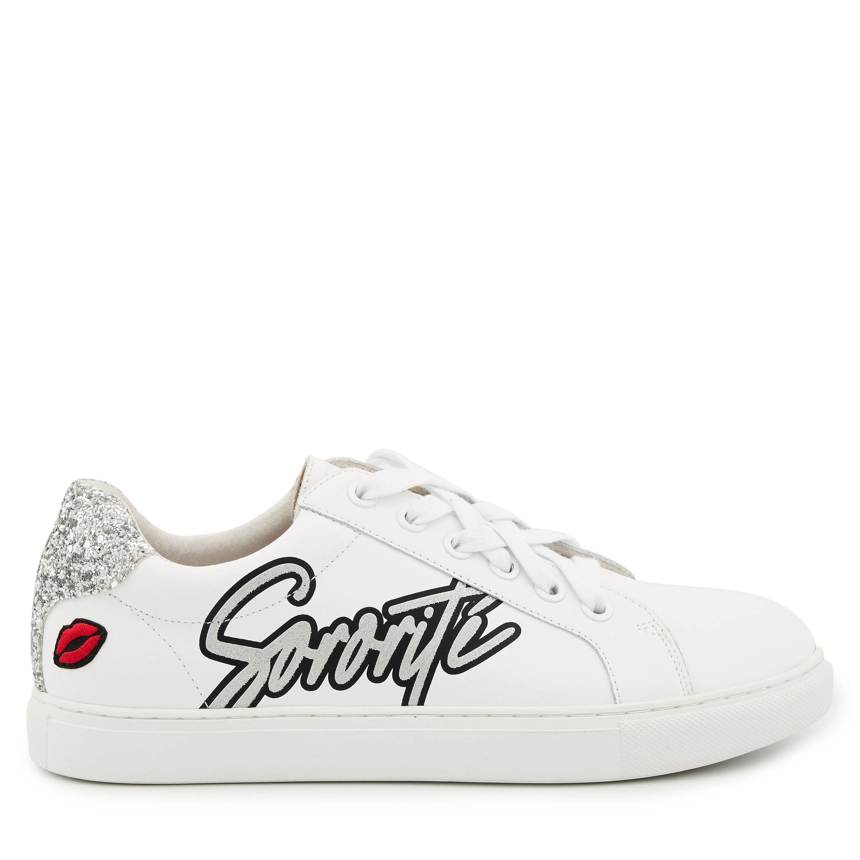 SIMONE SORORITÉ UNITÉ - Sneakers en cuir | Blanc