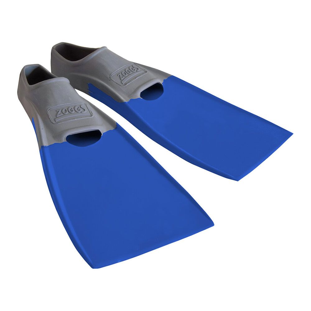 Zoggs LONG BLADE FIN - Palmes grey/navy