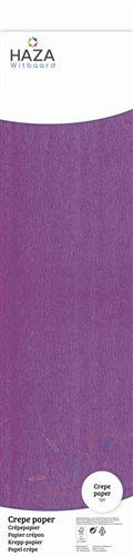 Paars Crepe Papier Cyclaam 2,5m