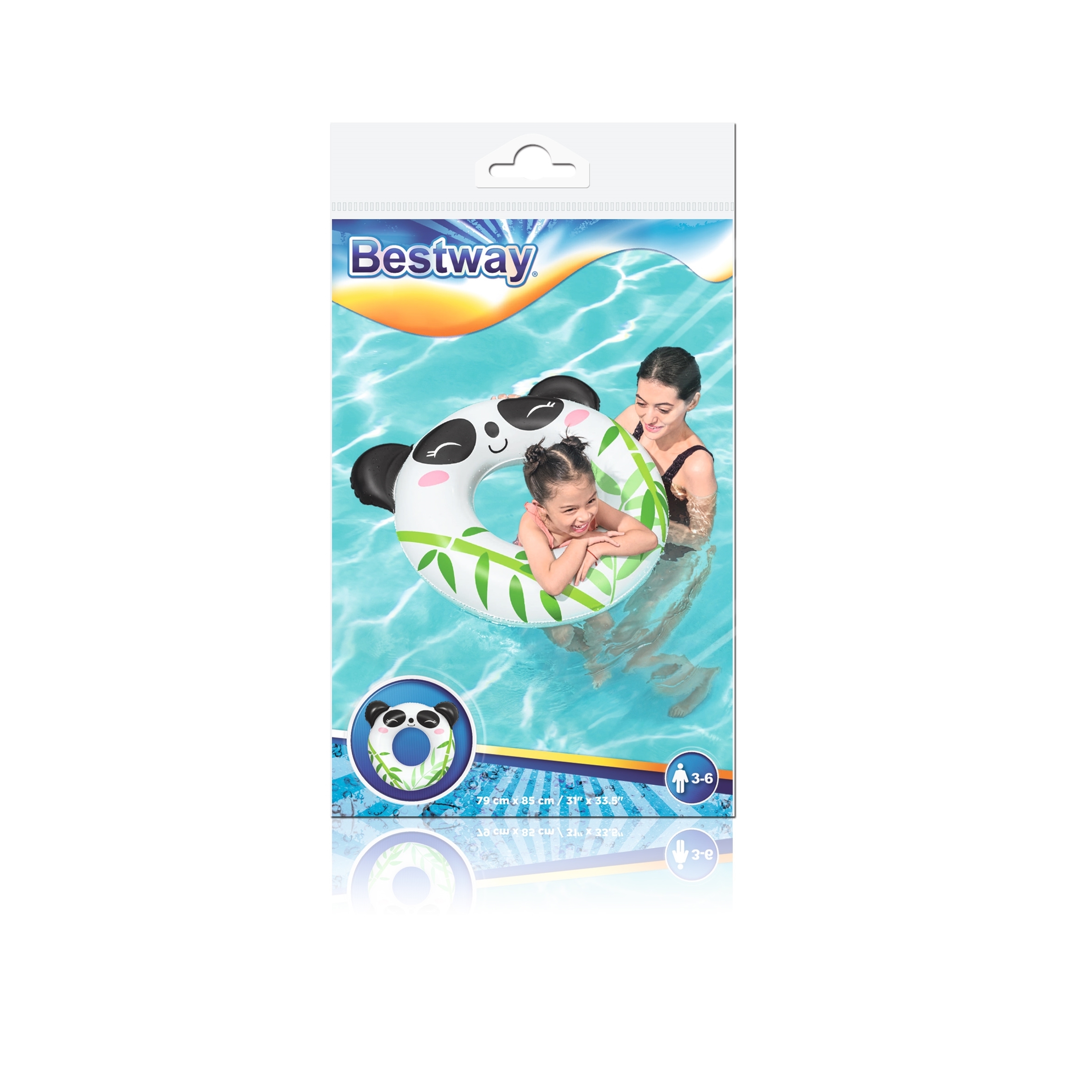 Schwimmring für Kinder Splash Pals 74 x 68 cm