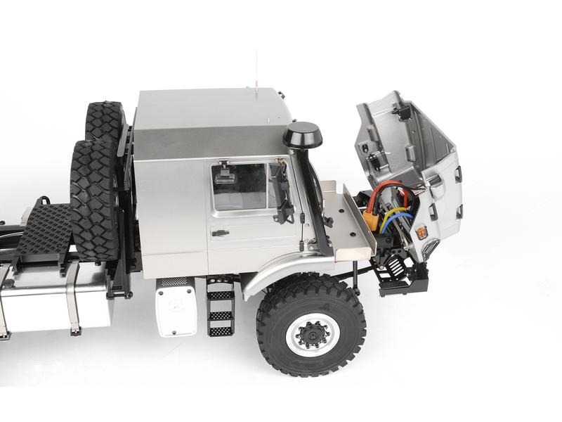 RC4WD Lastwagen Sledge Hammer Heavy Haul Truck 6 x 6 1:14, Vormontierter 6WD Lastwagen mit 2-Gang Getriebe und 2.4 GHz RC-Anlage