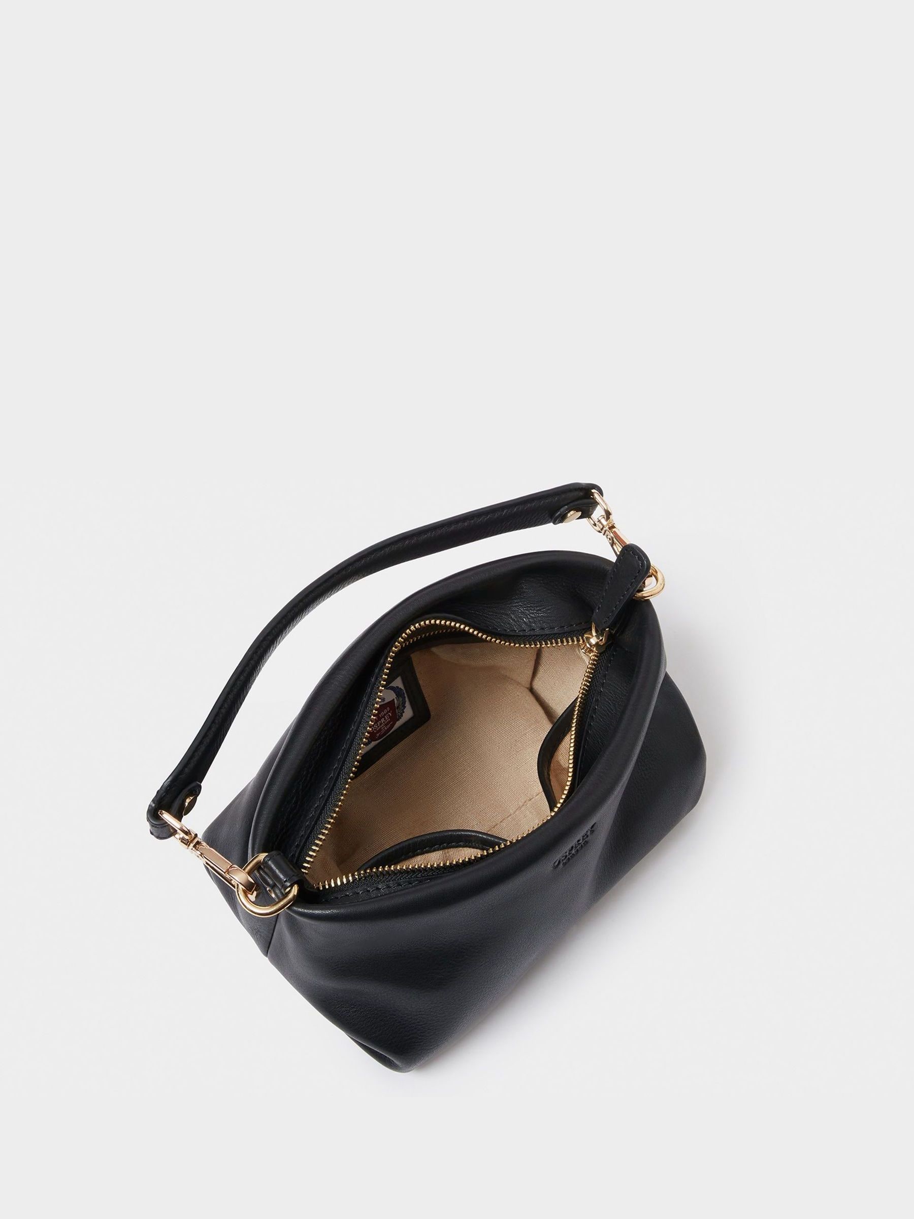 Zwart - Osprey London The Carina Leren Tas