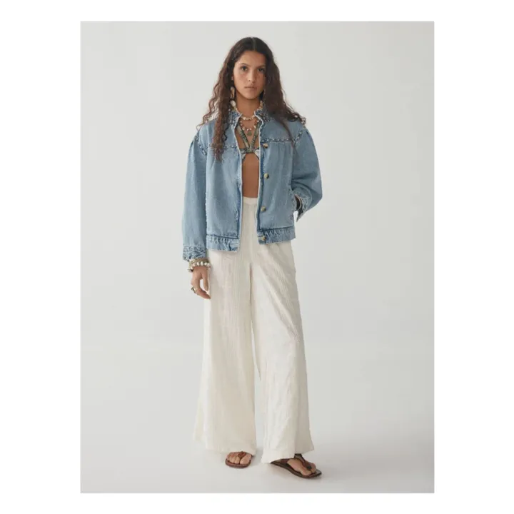 Maison Hotel Pantalon Tess | Blanc