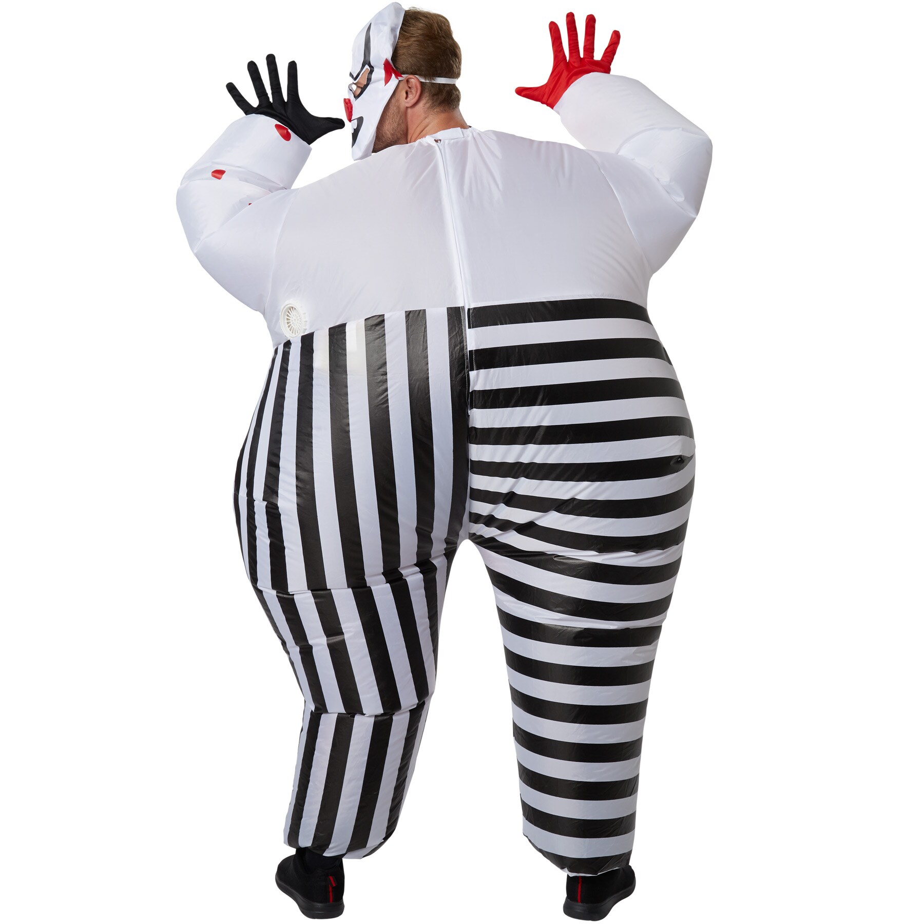 tectake® Aufblasbares Kostüm Horror-Clown