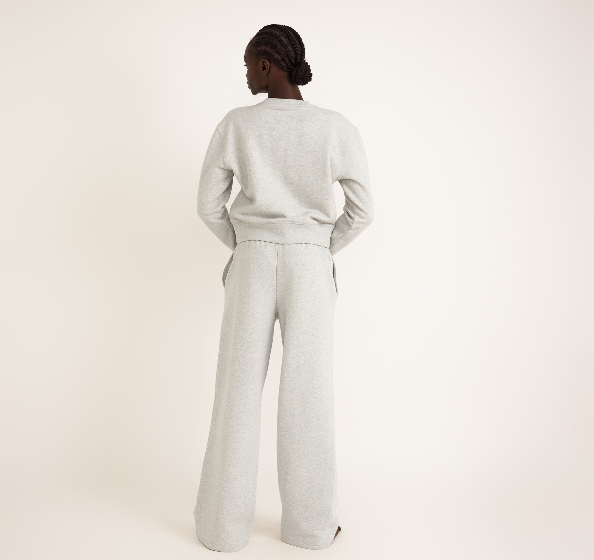ORGANIC COTTON<br>Weekend Boxy Crewneck Sweatshirt