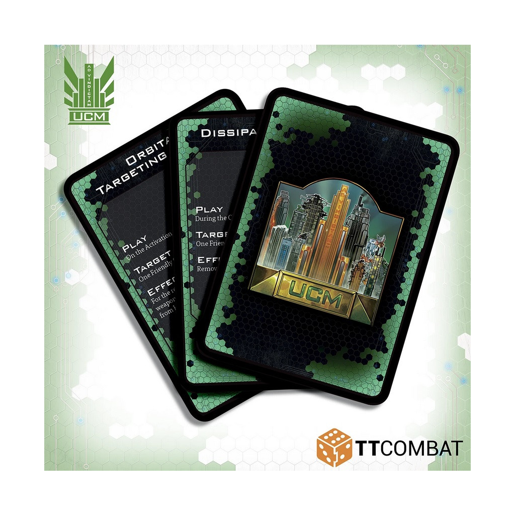 Dropfleet Commander - UCM Command Cards