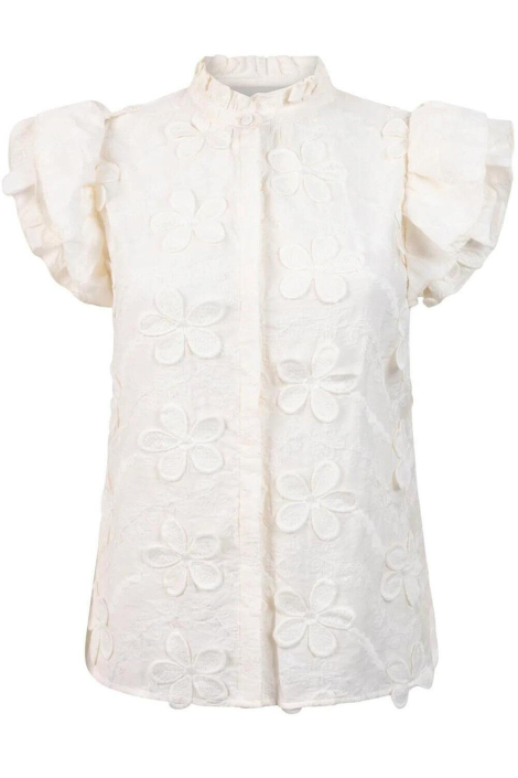 Aaiko witte dames blouse