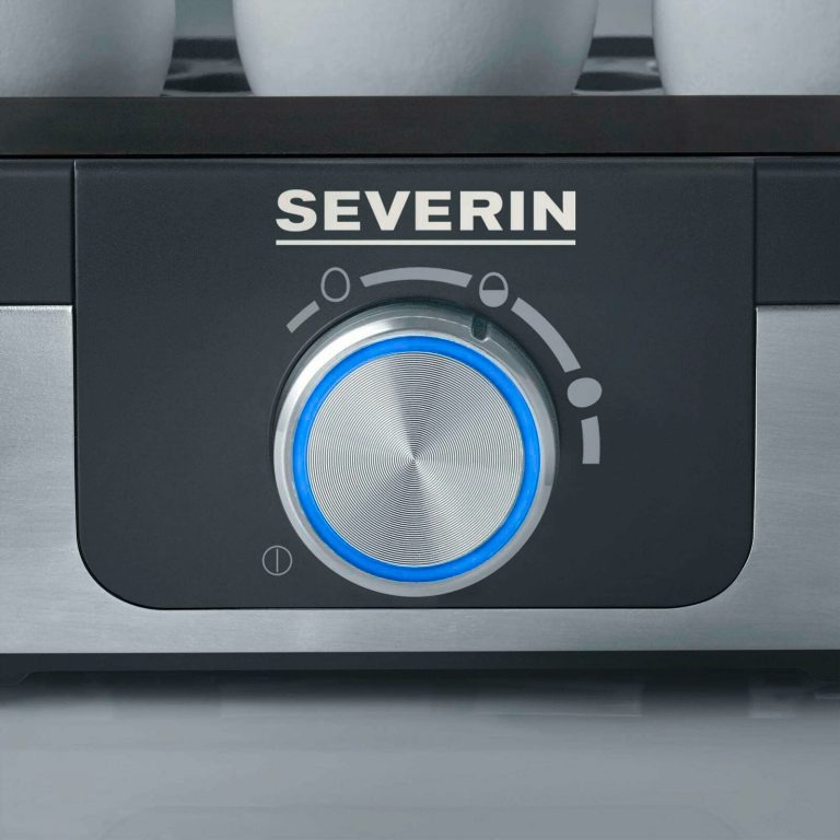 Severin EK 3163 Eierkocher mit Kochzeitüberwachung 270 W silber