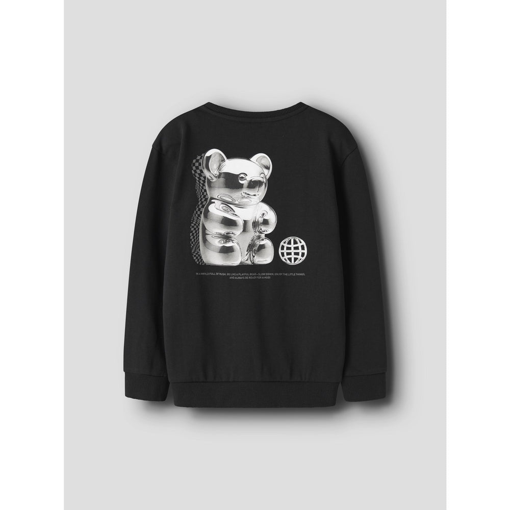 Køb Name It Black Nkmdigu Ls Nreg Sweat Unb