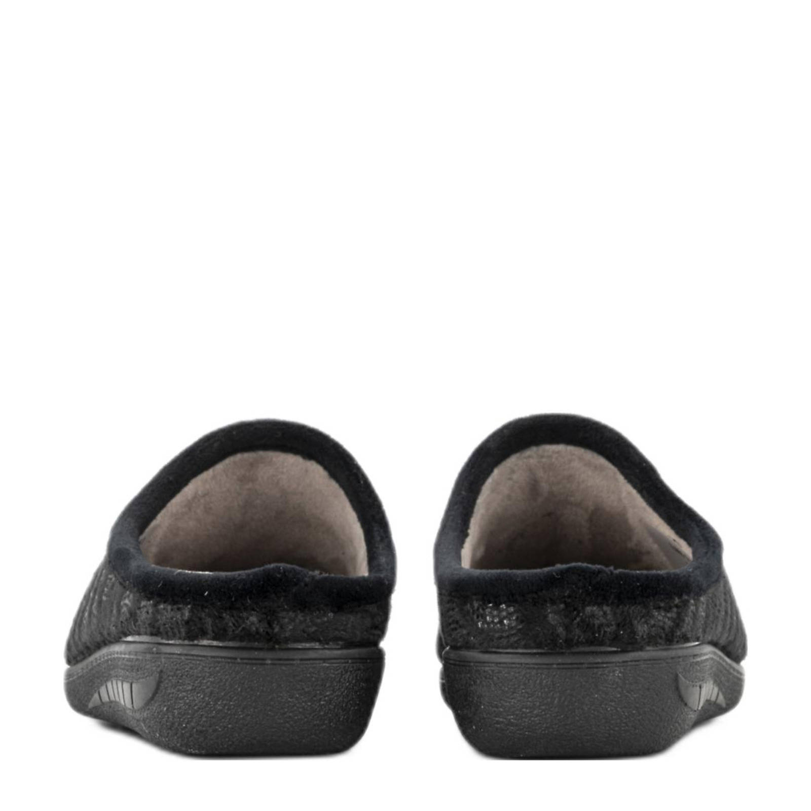 Casa mia zwarte pantoffels