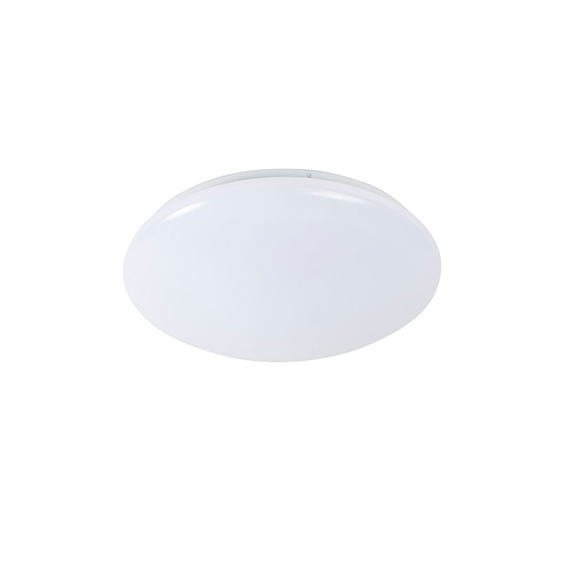 Plafondlamp wit 33 cm incl. LED en dimmer met afstandsbediening - Iene