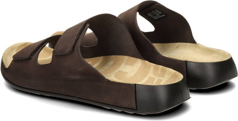 Ecco 2nd Cozmo nubuck slippers bruin