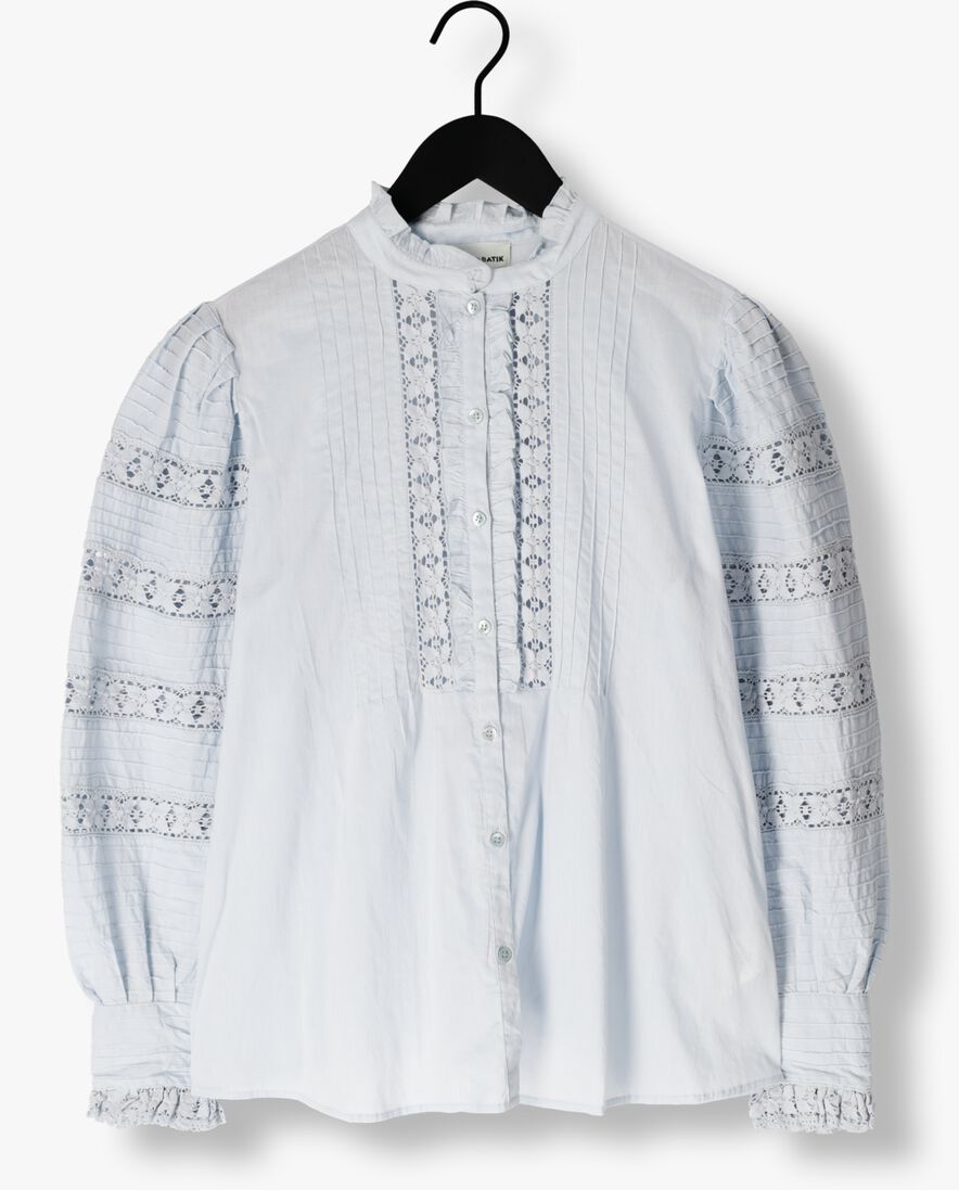 lichtblauwe antik batik blouses lena blouse