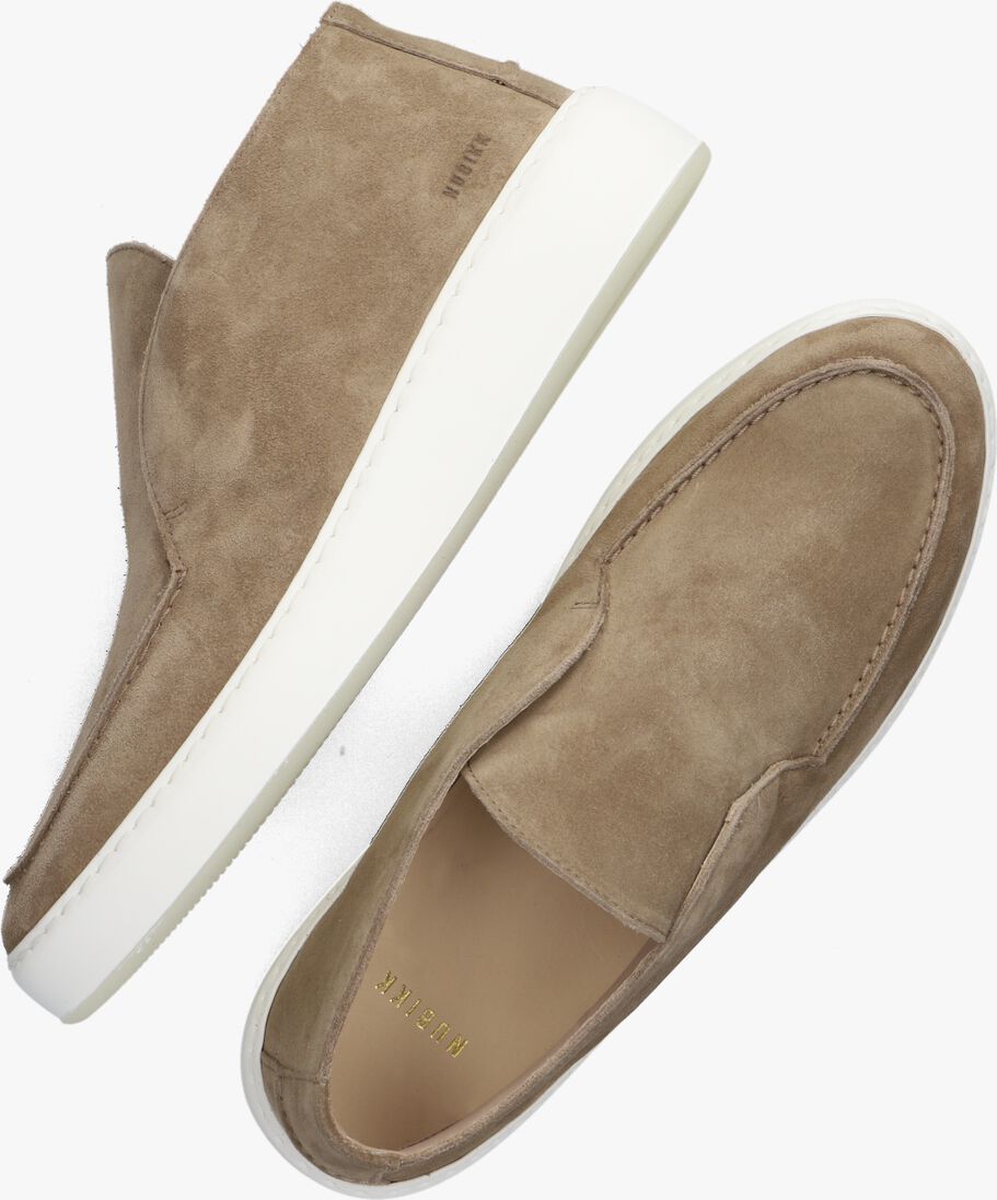 NUBIKK beige nubikk instappers jiro suo heren