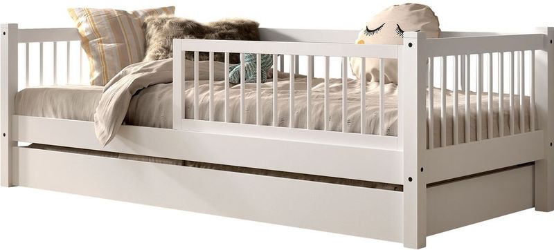 Vipack - Kajuitbed Forrest met bedhekje en bedladex200
