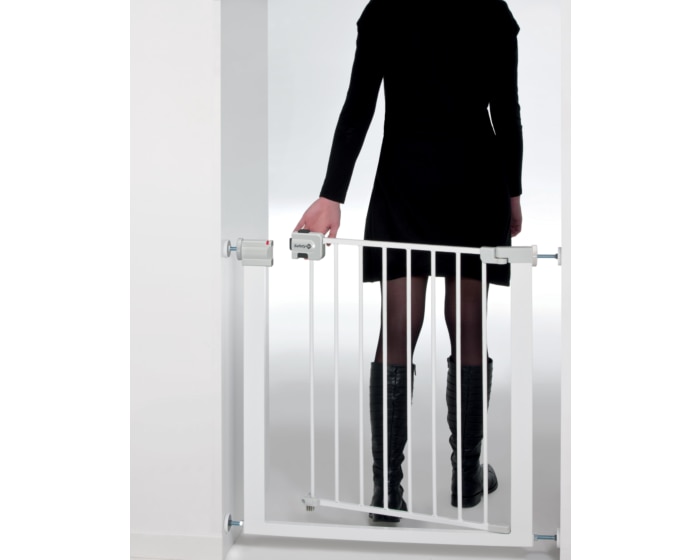 Easy Close Metal SecureTech Ab 6 Monate bis 2 Jahre      Schnelle und einfache Installation |    Bis zu 136 cm erweiterbar |    Ultra sicher |    Erweiterbar |