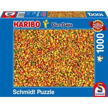 Schmidt Spiele Puzzle Haribo: Pico-Balla, 1.000 Teile