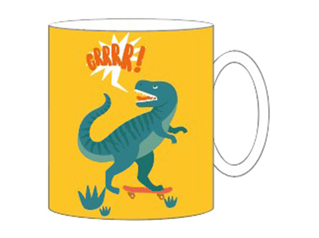 CANECA PLÁSTICO INFANT ACTUEL DINO REUTILIZ 35CL