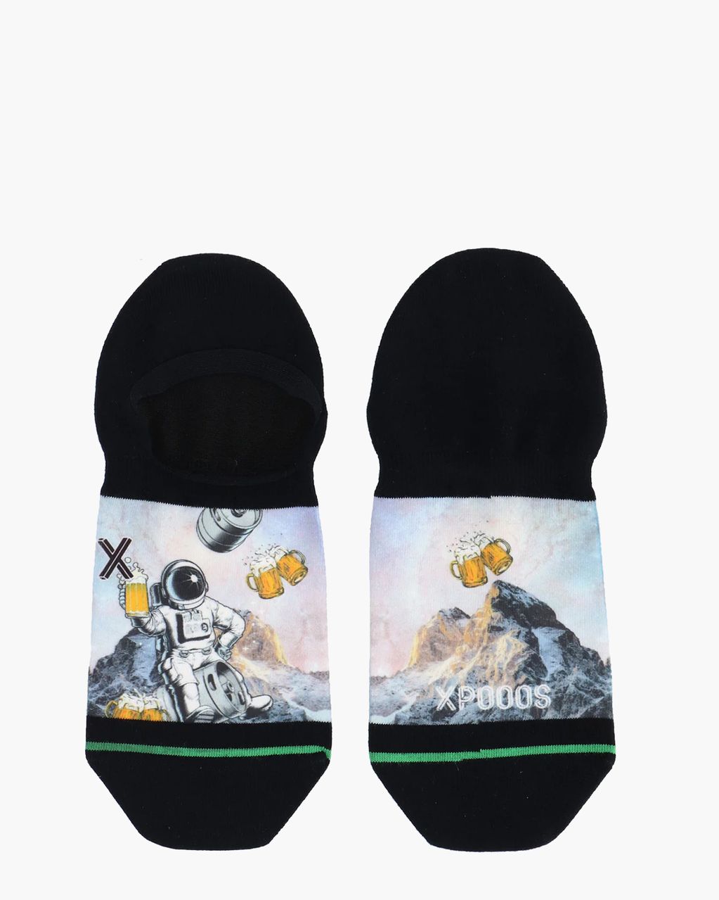 Xpooos Space Bear 62053 Heren Sneakersokken