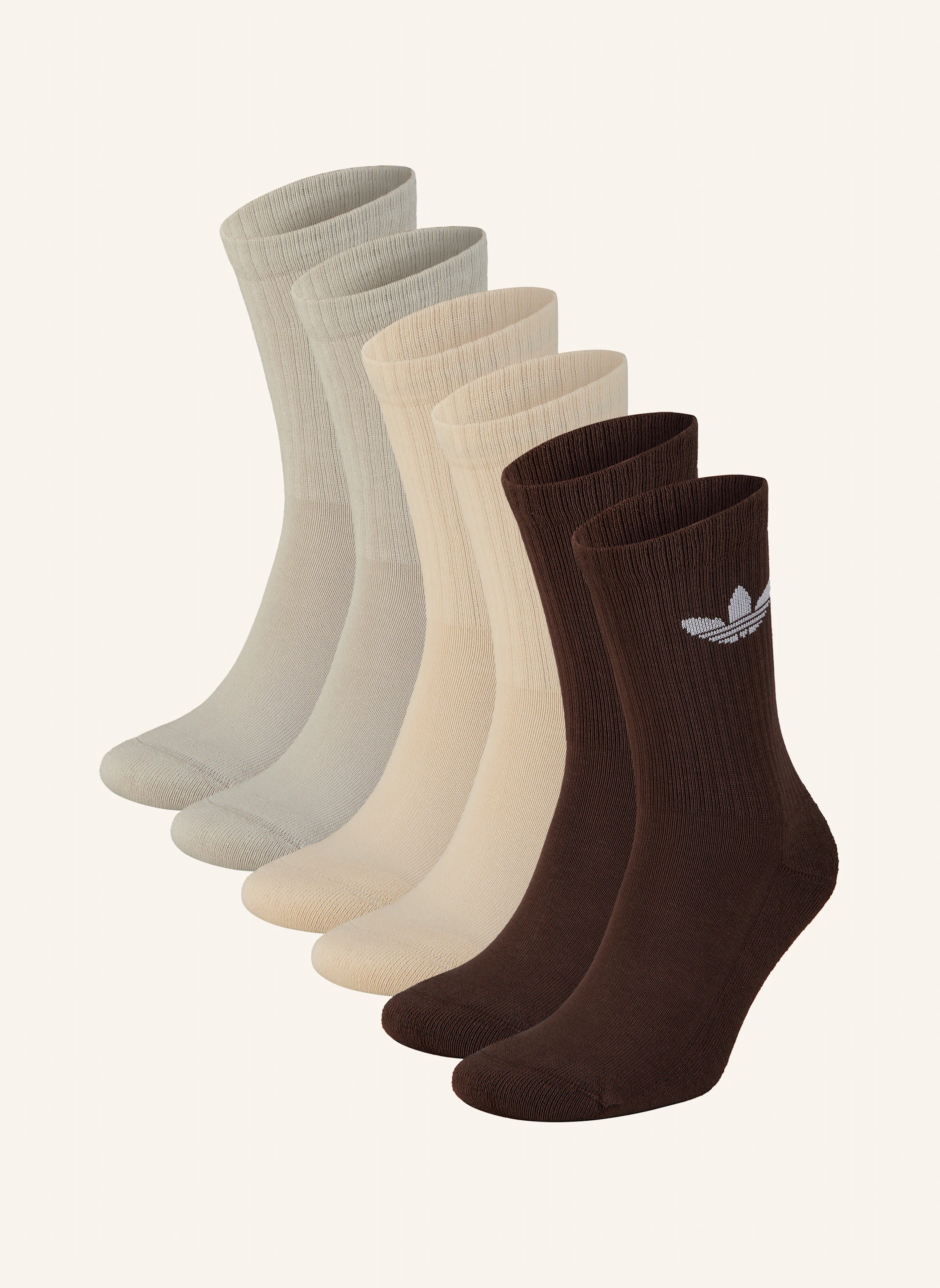 adidas Originals 6er-Pack Socken TREFOIL CUSHION CREW