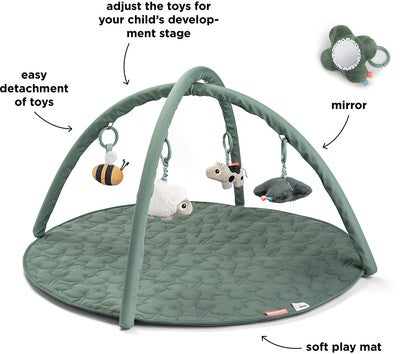 Done By Deer Tiny Farm Babygym, Green